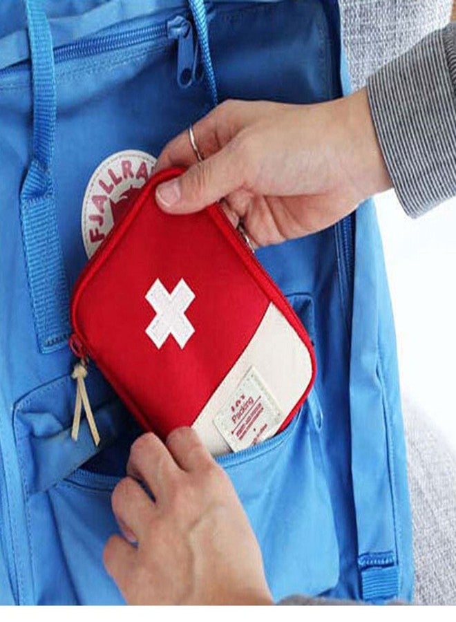 Saiyam First Aid Kit Travel Pouch Medicine Storage Bag (Empty Pouch, 18 x 13 cm, Color may Vary) - Image 4